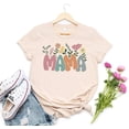 thumbnail image 1 of Mother'S Day Retro Mama Floral Shirt, Mom Shirt, Cute Womens Tee, Mother'S Day Gift, Mama Shirt, Retro Mom Shirt, Vintage Mom Shirt, Trendy, 1 of 4