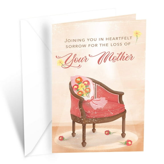 Prime Greetings Mother Sympathy Card Loss of Mom