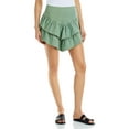 thumbnail image 1 of Mother Womens Tiered Ruffled Mini Skirt, 1 of 2