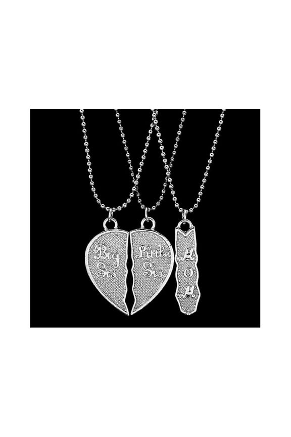 Mother and Daughter Big/Little Sister Necklace