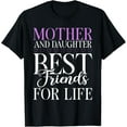 thumbnail image 1 of Mother and Daughter best Friends for Life Daughter T-ShirtMen and women, Black T-shirt, size: Extra large, 1 of 4