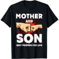 thumbnail image 1 of Mother and Son Best Friends Family Mom of Son Mothers Day T-Shirt, 1 of 4