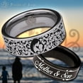 thumbnail image 1 of Mother and Son Tungsten Carbide Ring, 1 of 9