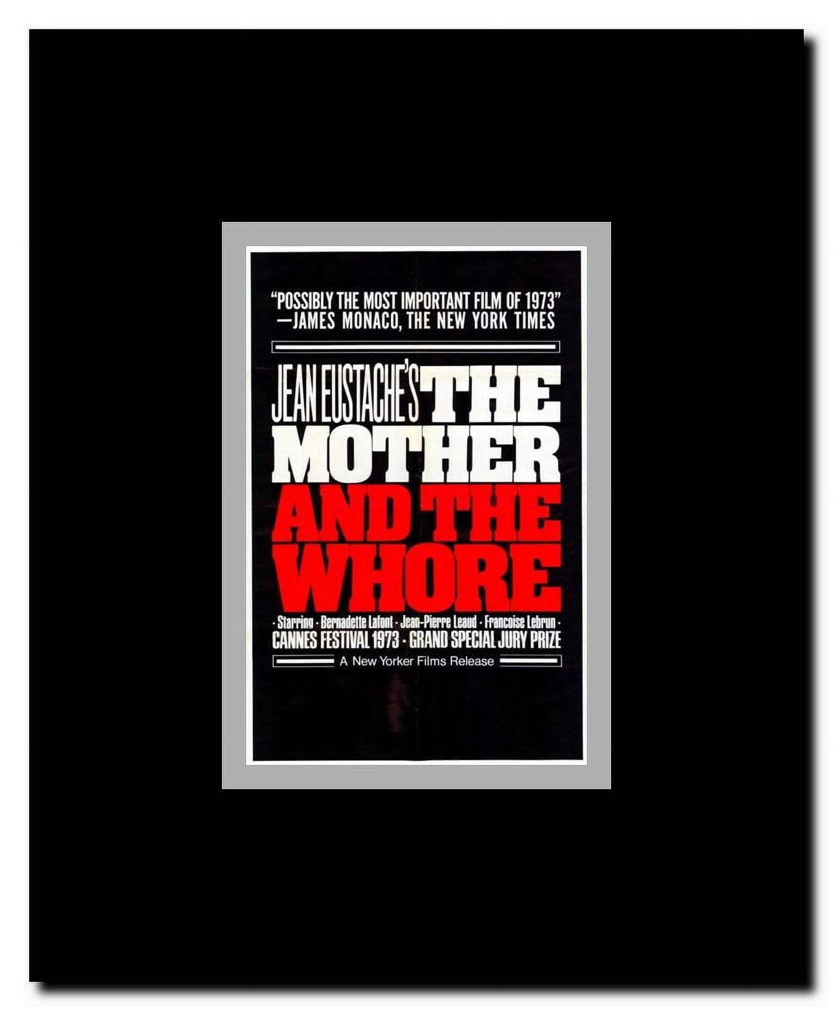 Mother and the Whore Framed Movie Poster