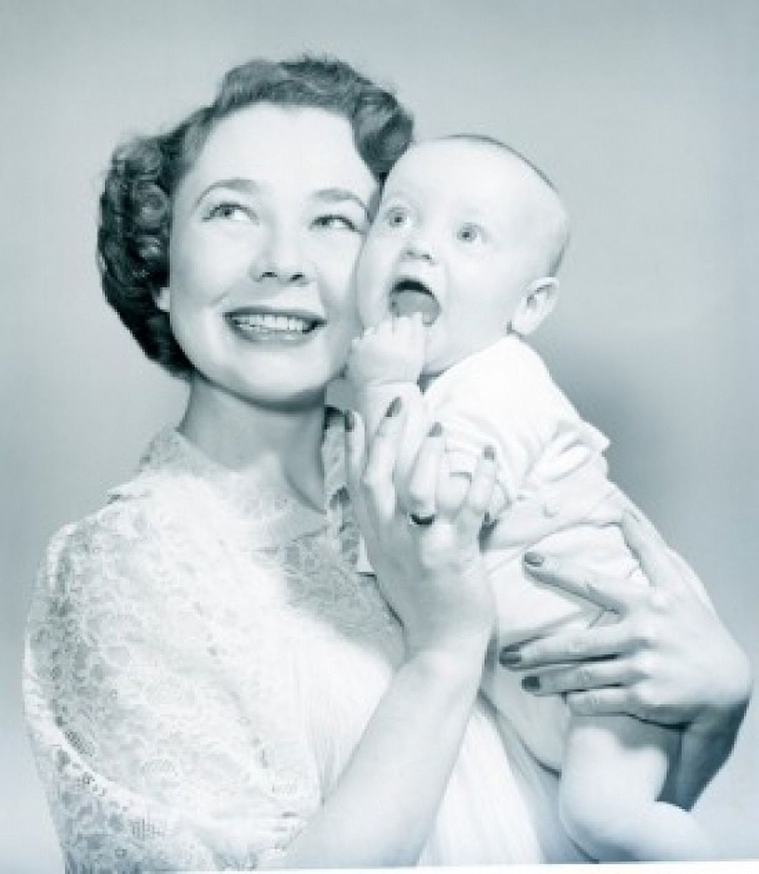 Mother holding baby boy Canvas Art - (24 x 36)