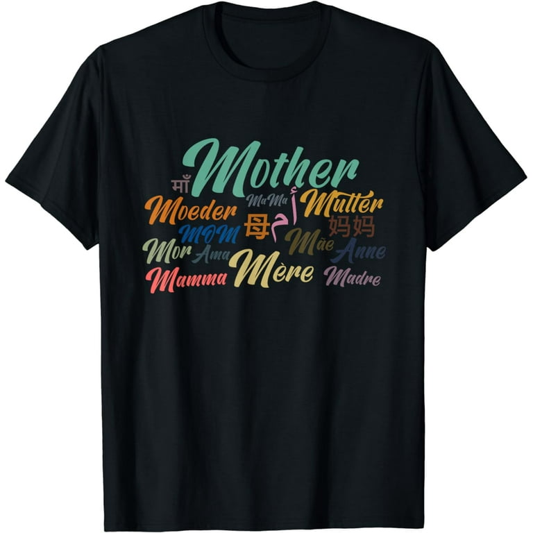 Funny Multilingual T-Shirt For Foreign Language Students Funny Multilingual T-Shirt For Foreign Language Students