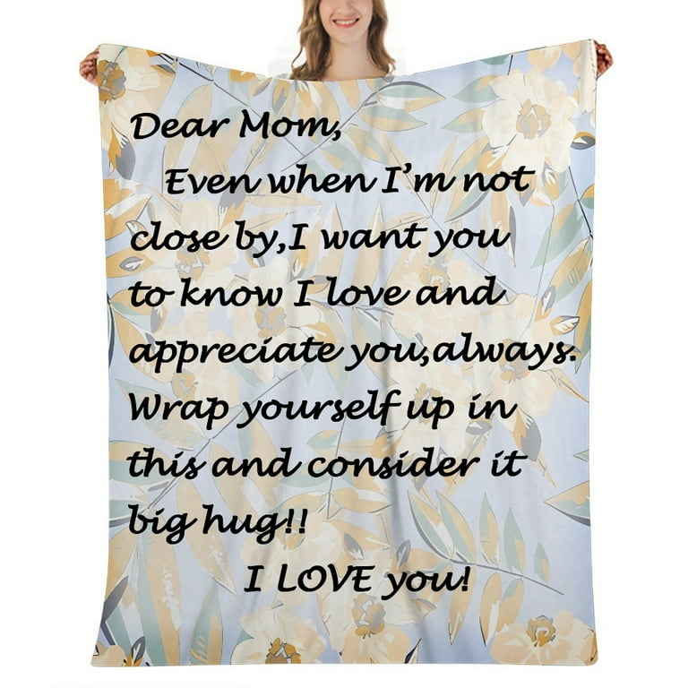 Gifts for Mother in Law Blanket from Daughter in Law - Birthday Gifts for  Mother in Law - Mother in Law Gift for Christmas Mother's Day, Flannel