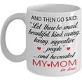 thumbnail image 1 of Mother in law Coffee Mug Let There Be Smart Beautiful, Kind, Caring, Loving Gift Idea For Mother In Law Wedding, Mom From Daughter Tea Cup Mother', 1 of 2