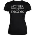 thumbnail image 1 of Mother of Doggos Juniors Soft T Shirt Black X-LG, 1 of 1