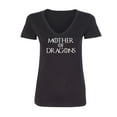 thumbnail image 1 of Mother of Dragons Womens V-Neck T-Shirt, 1 of 2