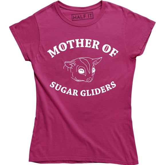 Mother of Sugar Gliders Cute Funny Animal Pet Mom Women's T-Shirt