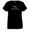 thumbnail image 1 of Mother of The Groom Rhinestone Short Sleeve T-shirt for Ladies-XL Black, 1 of 4