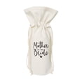 thumbnail image 1 of Mother of the Bride Canvas Wine Bag, 1 of 4