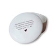 thumbnail image 1 of Mother of the Bride Memory Box, Engraved Ceramic Keepsake with Heartfelt Words, Wedding Jewelry Gift, White, 1 of 6