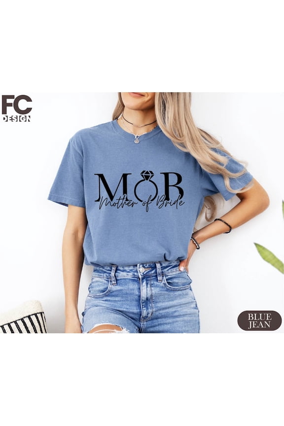 Mother of the Bride T-shirt, Mother of the Bride Shirt, Mom Shirts, Family Wedding Shirts, MOG Shirt, MOB Shirt, Mom All Size S-5Xl