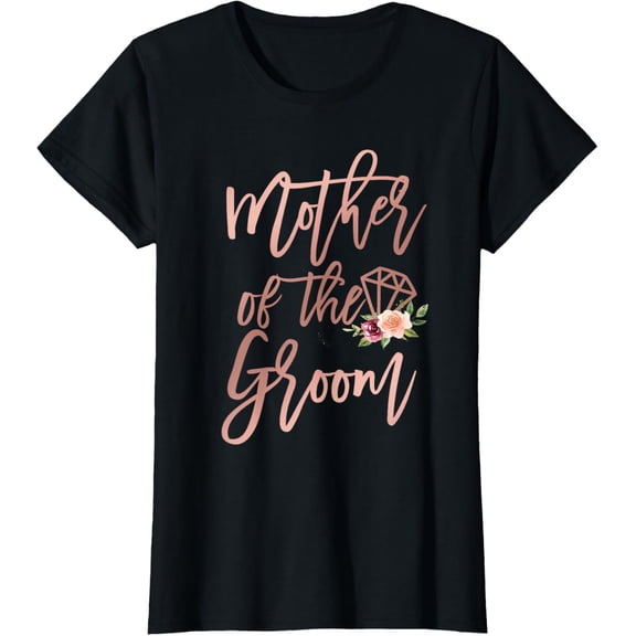 Mother of the Groom Floral from Bride for Wedding Rehearsal T-Shirt