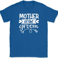 thumbnail image 1 of Mother of the Groom T-Shirt Wedding Party Bride Event Group Gift Text Tee - Royal Blue, L, 1 of 1