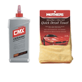 thumbnail image 1 of Mother's 01716/155600 CMX Ceramic 3-in-1 Polish & Coat 16 oz. and Mother's Microfiber Ultra-Soft Quick Detail Towel, 1 of 4