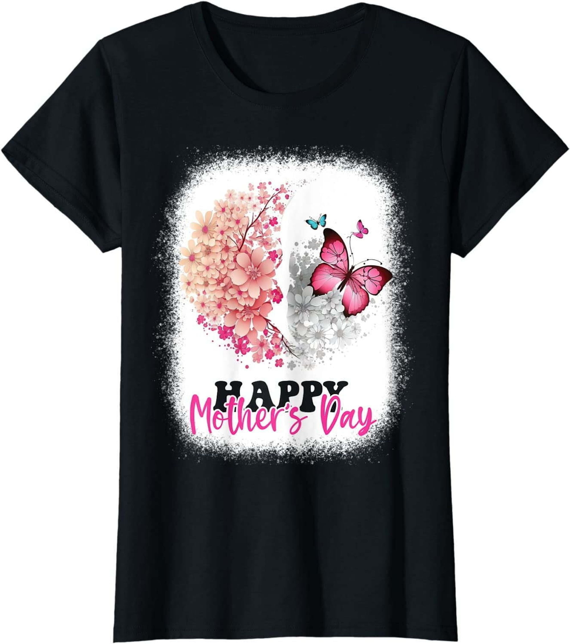 Mother's Day 2024 Delightful Butterfly TShirt for Moms
