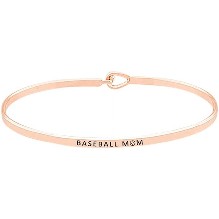 Baseball on sale mom bracelet