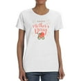 thumbnail image 1 of Mother's Day Celebration Shaped T-Shirt Women -Image by Shutterstock, Female x-Large, 1 of 4