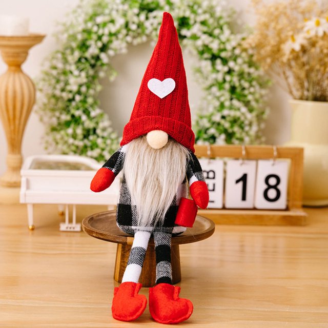 Mother’s Day Clearance Faceless Old Man Dwarf Doll Sitting Figure Doll