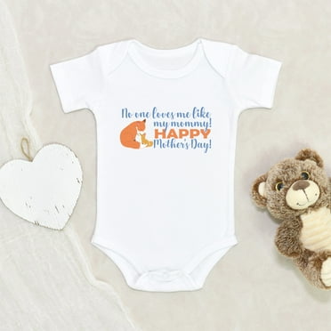 Mother's Day Clothes - Not Anyone Loves Like Mom Baby Clothes - Cute Animals Baby Clothes