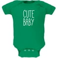 thumbnail image 1 of Mother's Day Cute Baby Kelly Green Soft Baby One Piece - 3-6 months, 1 of 1