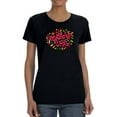 thumbnail image 1 of Mother's Day Decor Shaped T-Shirt Women -Image by Shutterstock, Female Medium, 1 of 4