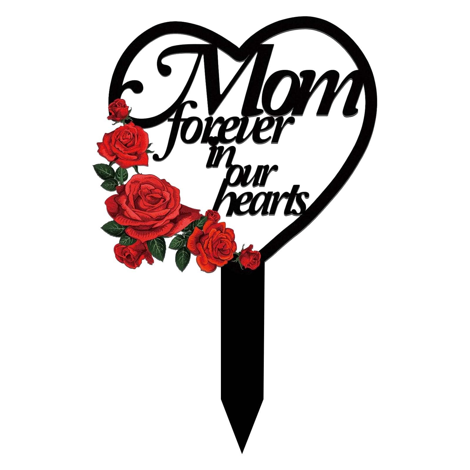 Mother's Day Decoration Outdoor Wooden Decoration Garden Mother's Day