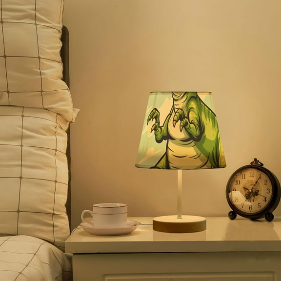 Mother's Day Dinosaur LED Desk Lamp Table Lamp USB Bedside Nightstand Small Lamp for Bedroom Living Room Kids Room