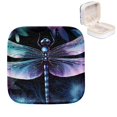 thumbnail image 1 of Mother's Day Dragonfly Portable Jewelry Box Organizer, Compact and Convenient Travel Case for Rings, Earrings, Bracelets, 1 of 6