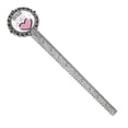 thumbnail image 1 of Mother's Day Elegant Silver Lace-Edged Bookmark - Gift for Book Readers and Lovers, 1 of 5