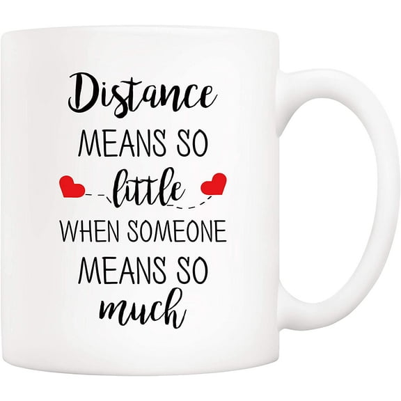 Mother's Day Funny Grandma Coffee Mug Christmas Gifts from Grandson Granddaughter, Dear Grandma, Thanks for Being... Love Your Favorite Cups 11 Oz, Birthday Present Idea for Grandmother