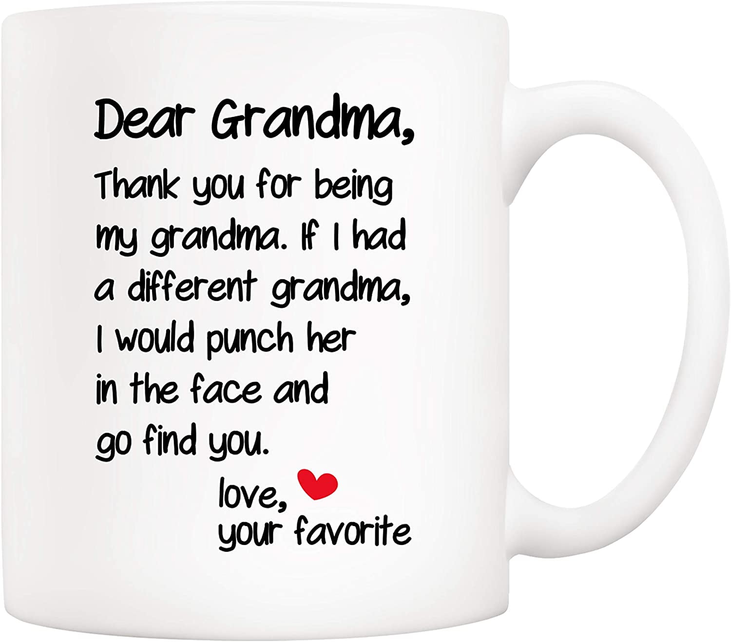 Going To Be A Grandma Funny Mom Mug - Best Christmas Gifts for Mom, Wo –  Wittsy Glassware