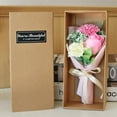 thumbnail image 1 of Mother's Day Gift 3 Roses Soap Flower Carnation Bunch Gift Box(pink), 1 of 4
