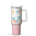 thumbnail image 1 of Mother's Day Gift Favorite: 40oz Tumbler for Mom, Stainless Steel Insulated Thermos Cup with Straw, Secure Carry Lid, Wonderful Gift for the Most Important Woman, 1 of 5