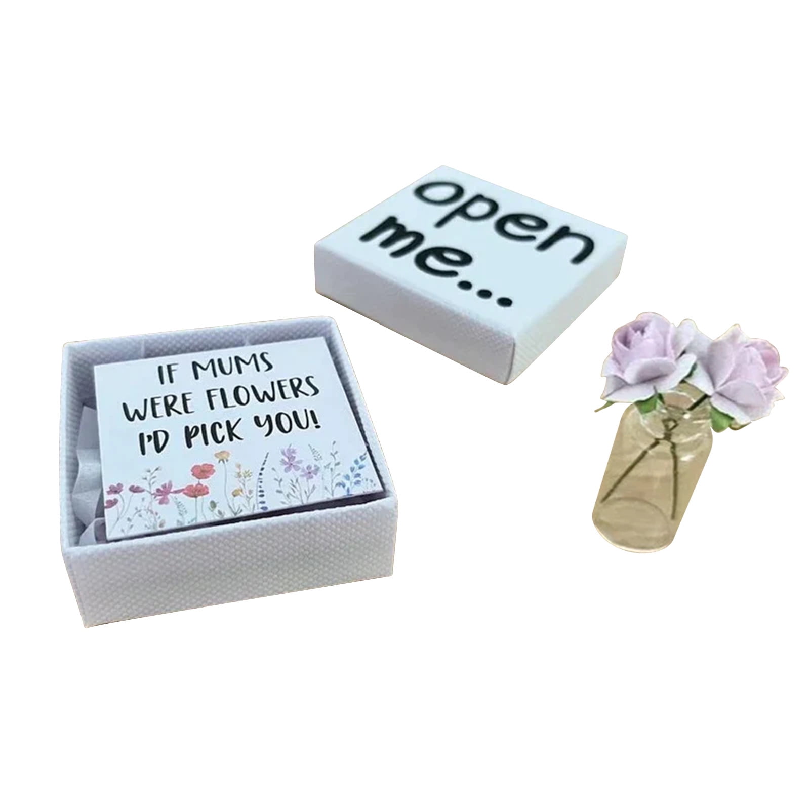 Mother's Day Gift for Mom Simulation Mini Roses