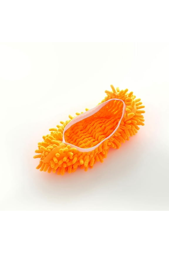 Yulucky Slippers Mother's Day Gifts Floor Cleaning Slippers and Shoe Covers Washable Wiping Floor Slippers Convenient for Cleaning Floors without Silver