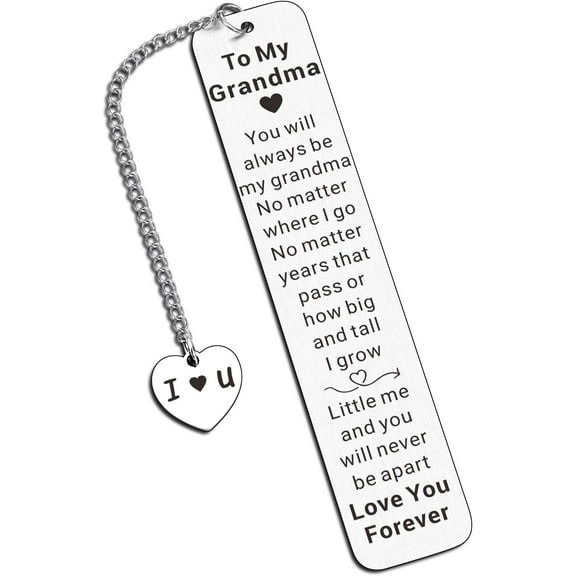 Mother's Day Gifts for Grandma - Granddaughter Grandchildren Gifts for Grandma, Grandchildren Birthday Christmas Gifts for Grandma, Thanksgiving for Grandma Grandma Love You Forever