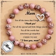 thumbnail image 1 of Mother's Day Gifts for Mom, Daughter, Wife, Friends, Sister, Aunt, Grandma - Beaded Bracelets for Women Teen Girls Jewelry on Easter Basket Birthday C, 1 of 5