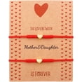thumbnail image 1 of Mother's Day Gifts for Mom Red Thread String Mother and Daughter Matching Heart Bracelets Set of 2 Bracelet Mommy and Me Red Bracelet for Protection Bff Friendship Sister Bracelets, 1 of 6