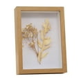 thumbnail image 1 of Zeceouar Shadow Box Frame 6X4IN Memory Box Picture Frame Display Case for Bouquet Photos Keepsakes Medals Framed But Without Flowers, 1 of 5