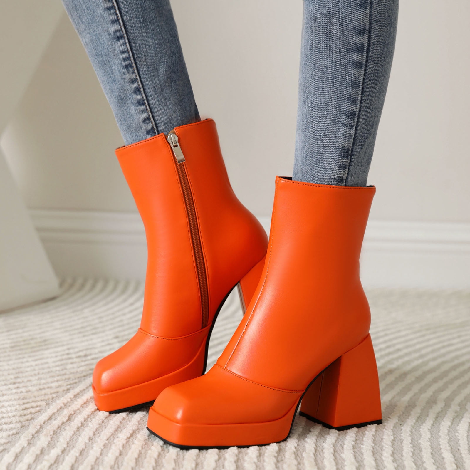 Cream colored booties discount
