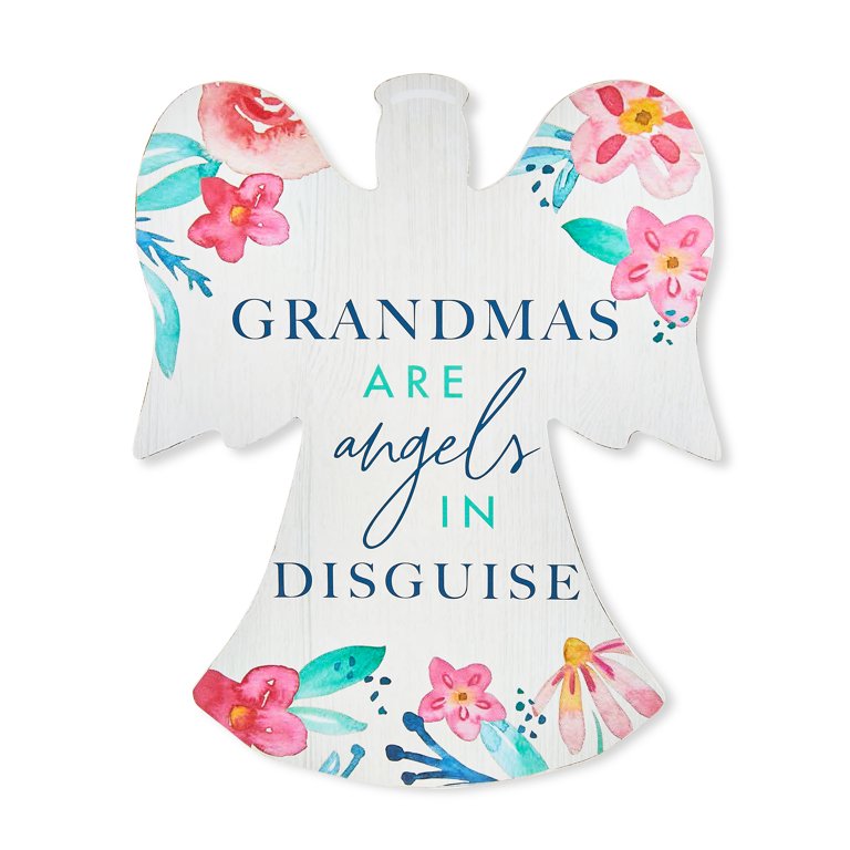 Mother’s Day Grandmas Are Angels Hanging Plaque, by Way To