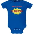 thumbnail image 1 of Mother's Day - Great Job Mom Royal Soft Baby One Piece - 3-6 months, 1 of 1