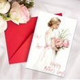 thumbnail image 1 of Mother's Day Greeting Cards Handwritten Thank You Greeting Cards 10-Pack Assorted Mother's Day Cards Watercolor Floral Cards With Envelopes Holiday Gift Message Cards Mom Appreciation Note Cards, 1 of 8