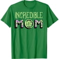 thumbnail image 1 of Mother's Day Hulk Incredible Mom Big Chest Text Logo DTG Print Unisex T-Shirt,Irish Green Color,Size 5XL, 1 of 5