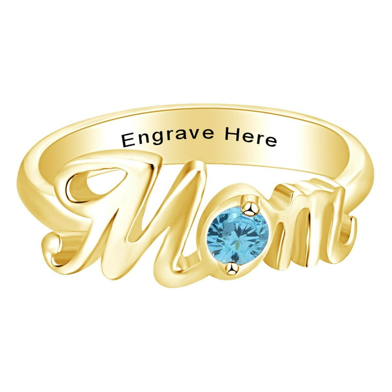 Walmart jewelry hotsell personalized rings