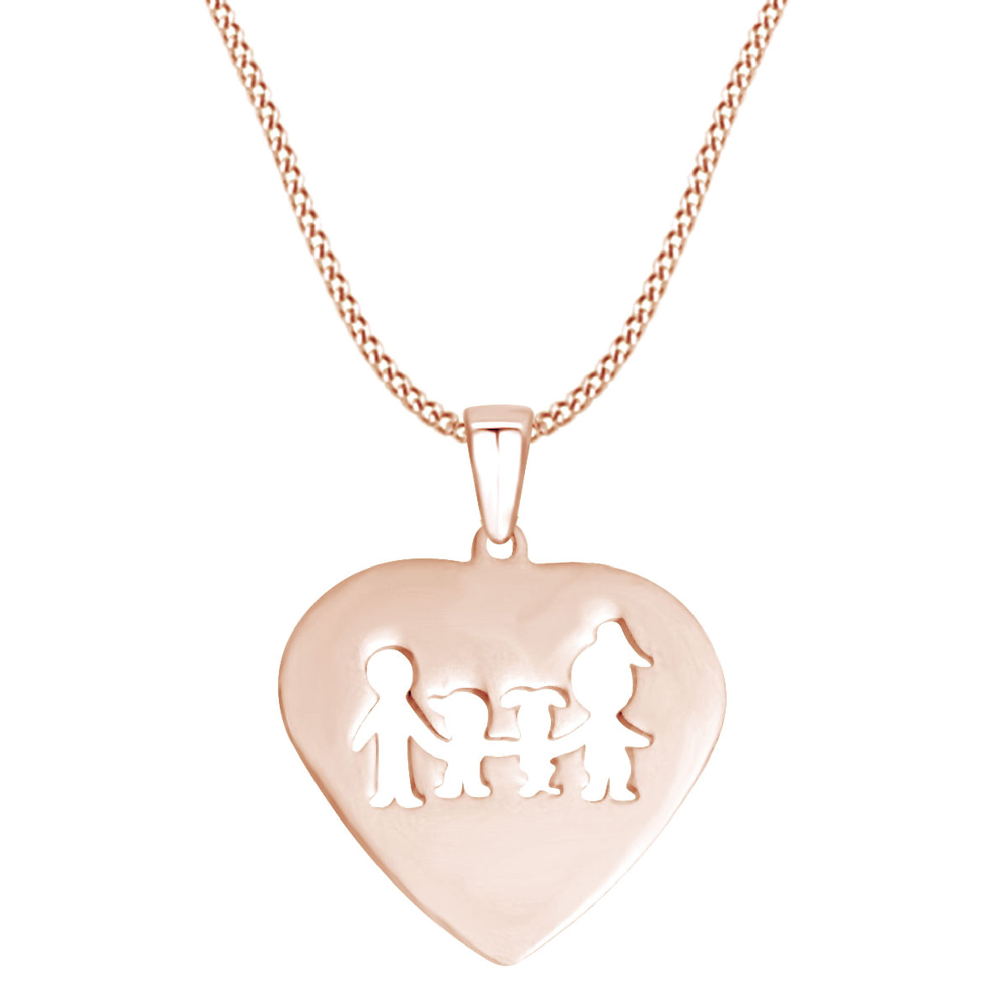 Mother s Day Jewelry Gifts Parents Son and Daughter Heart Pendant Necklace In 14k Rose Gold Over Sterling Silver de3bb0be 928d 4b54 b6be 88fe0a6ce14a 1.10c31a6a2ac2330538c8c4e31d9d1a56